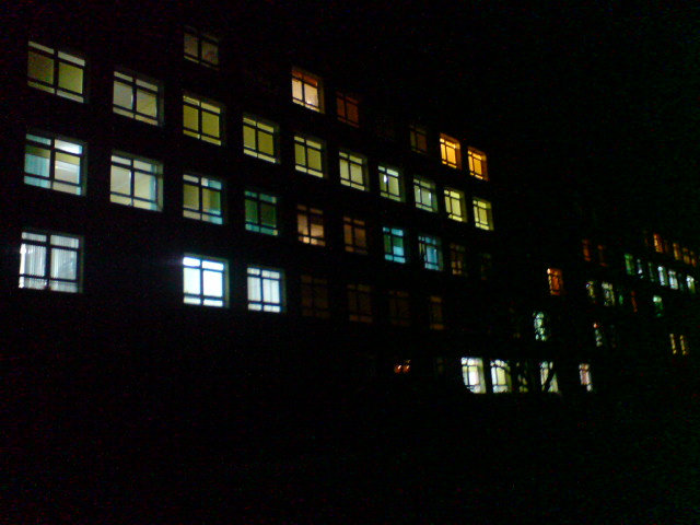 City by night.