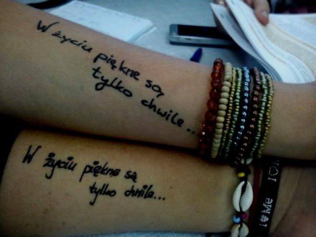 W yciu pikne s tylko chwile..