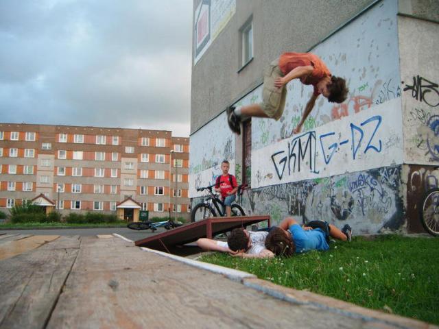 Salciszko na skate :D