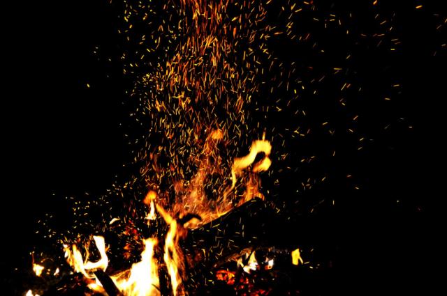 Peace and fire.