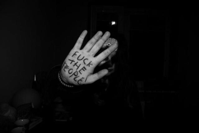 Hey, fuck the people !