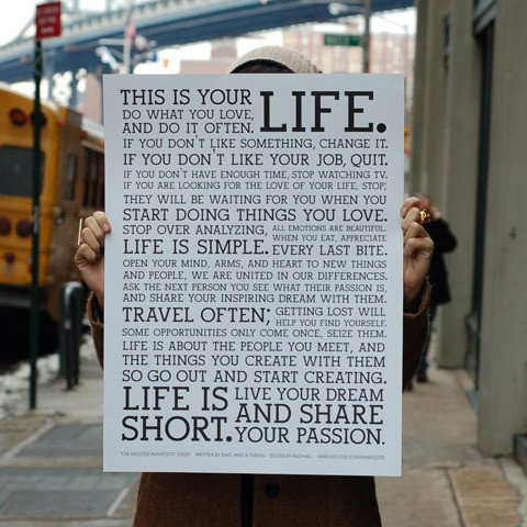 life is short.