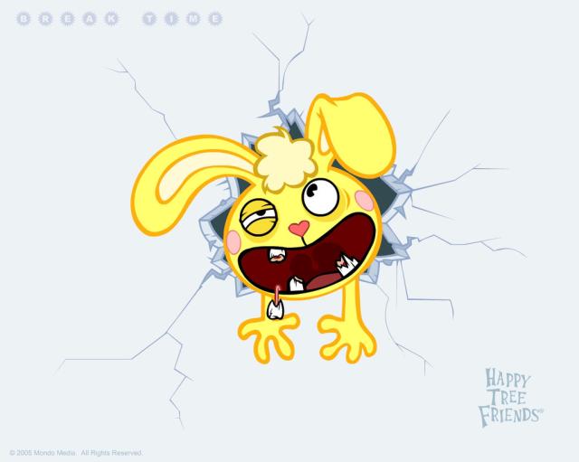 ;P
