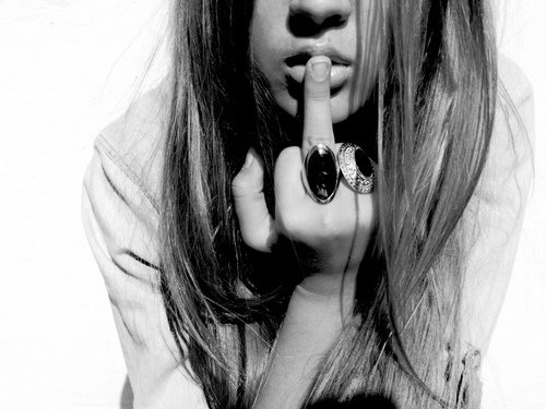3. Fuck you!
