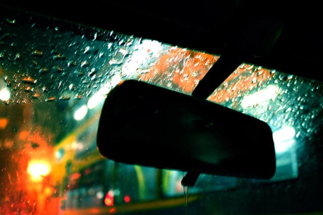 raining evening