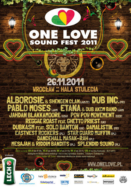 One love, sound, heart, destiny.