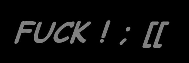 fuck. ! ; [