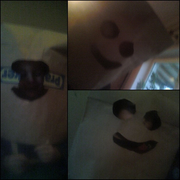 Kartonowy potwr ;D