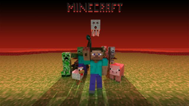 MINECRAFT postacie nie wszystkie