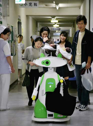 Robot w szpitalu xp