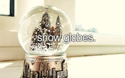 snow globes