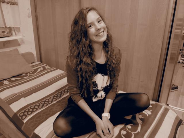 Rogal na twarzy :) 