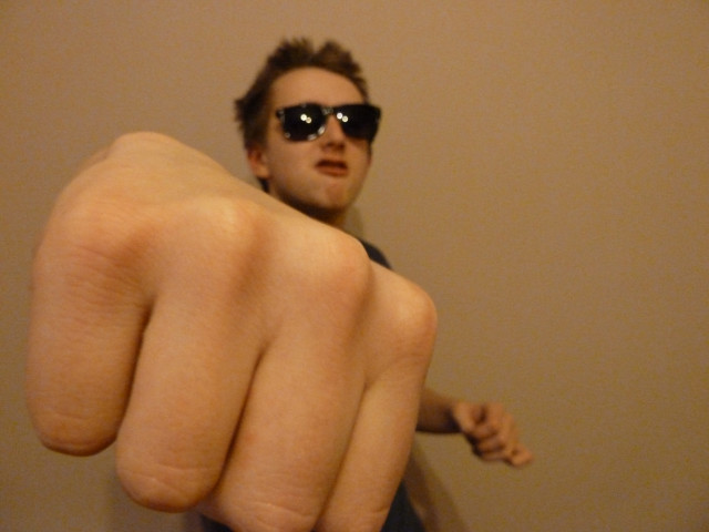 You want to fight?