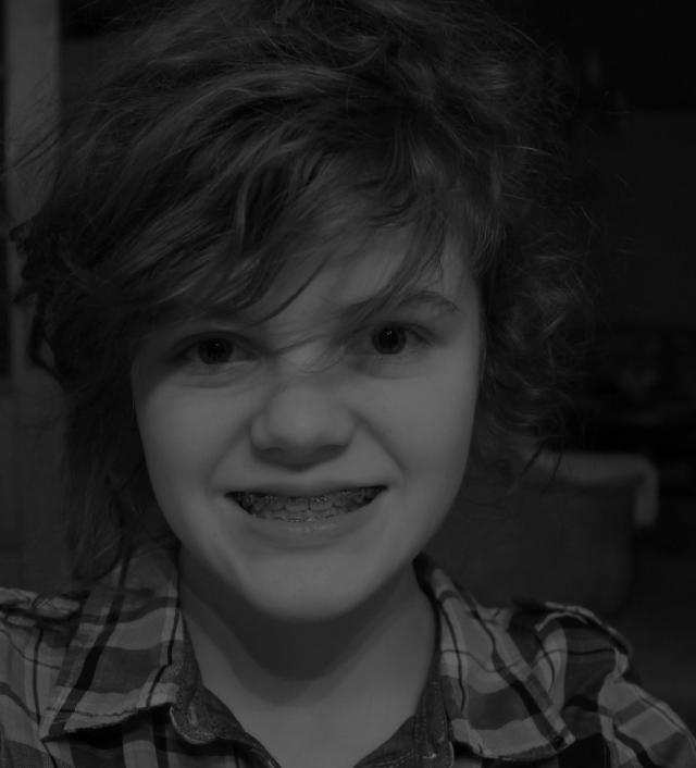 fake smile.