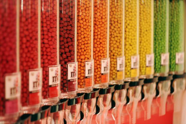 Kolorowo!  m&m's world...