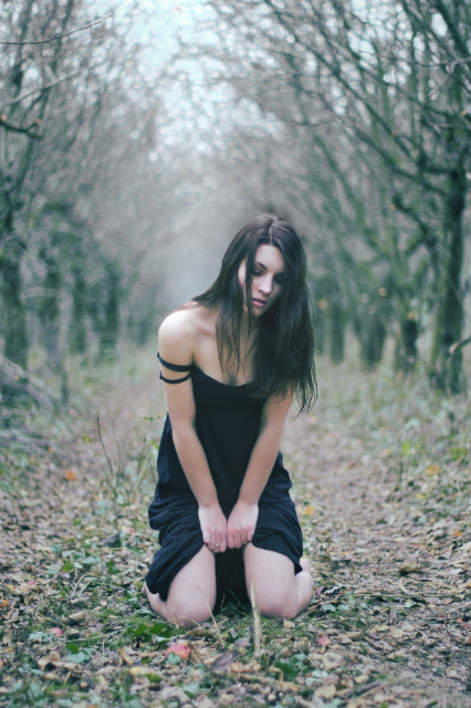 on the shadow