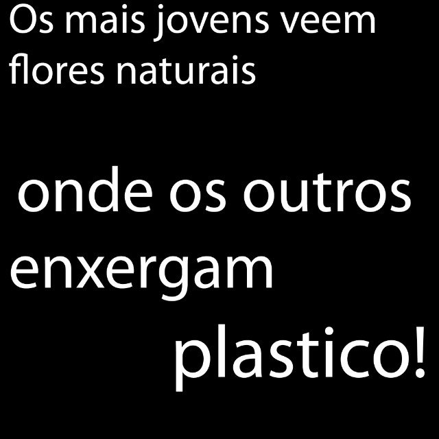 Os mais jovens veem flores natur