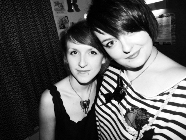 with my wife!