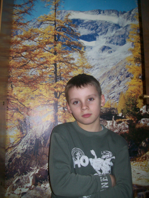 Na fototapecie :)