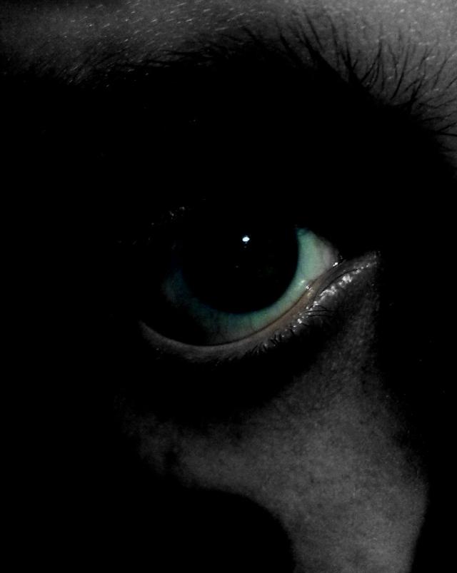 In his eyes ..