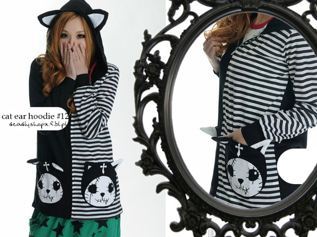 cat ear hoodie #12