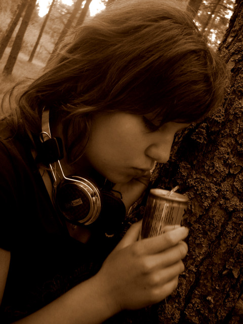 uzaleniona od energy drinkw