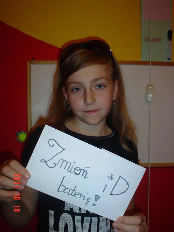 zmie bateri!