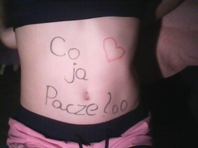 brzuszek ; )) 