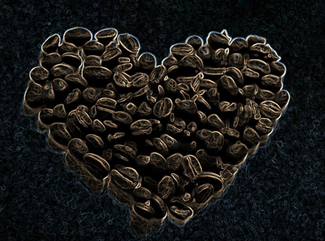 black coffee.