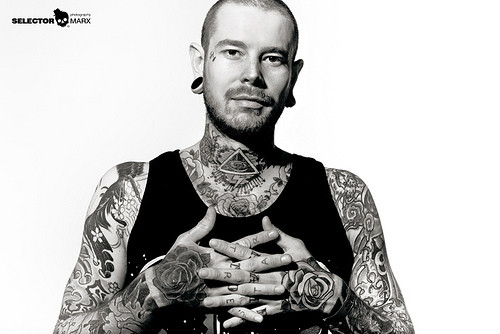 tattooed men.