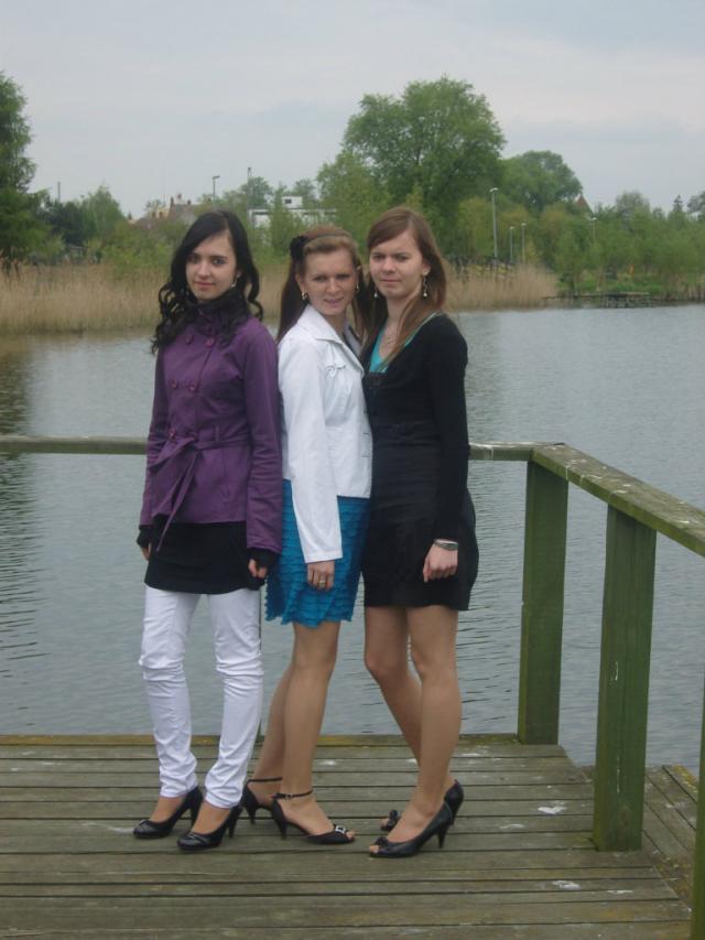 with my sisters 