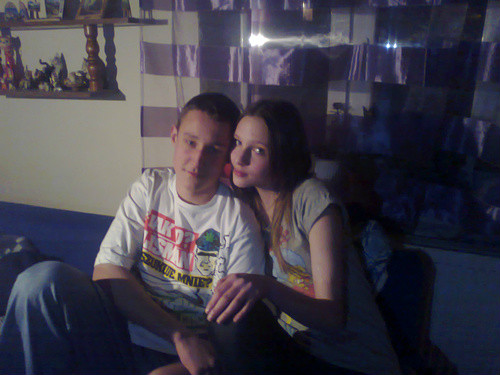 Z Dawidem :D ;*