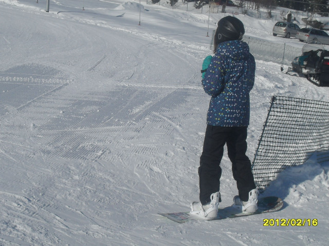 Snowboard. 