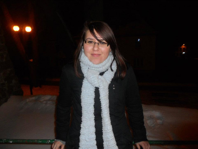 Nocny spacerek zim