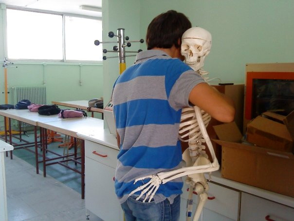 skeleton and I