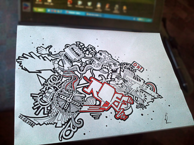 Doodle art ROFE 2012