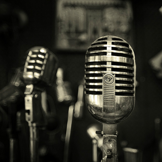 .old microphone