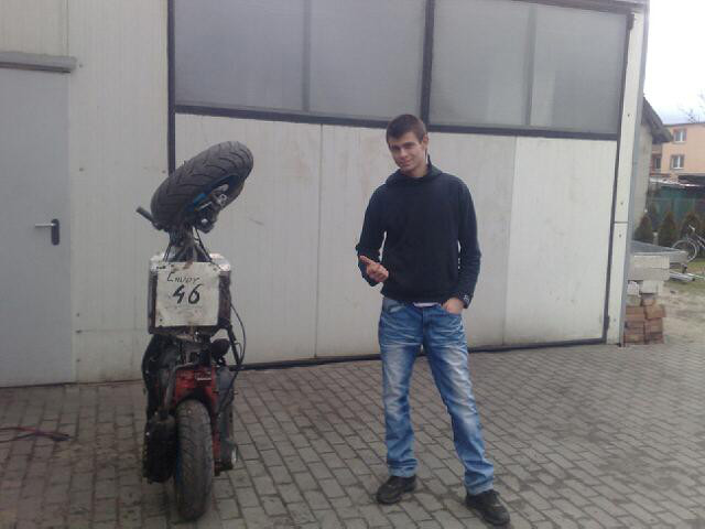 Fotka z tego roku . Luty 2012