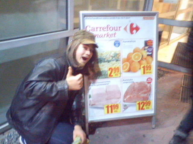 Ja i Carrefour :D