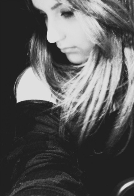Through the eyes.