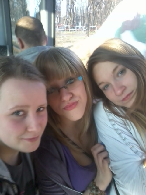 Z skarbami ;* / w tranwaju ; P