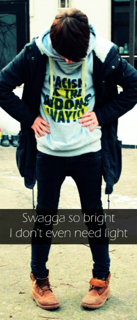 Swagga so bright. 