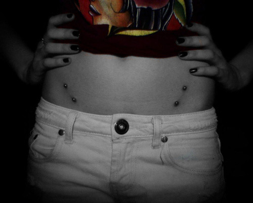 Hip piercing