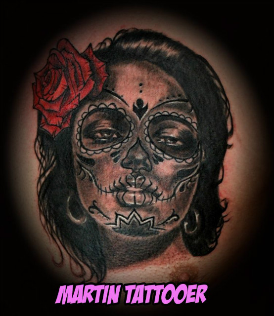 dia de los muertos tattoo