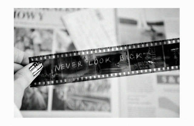 never look back