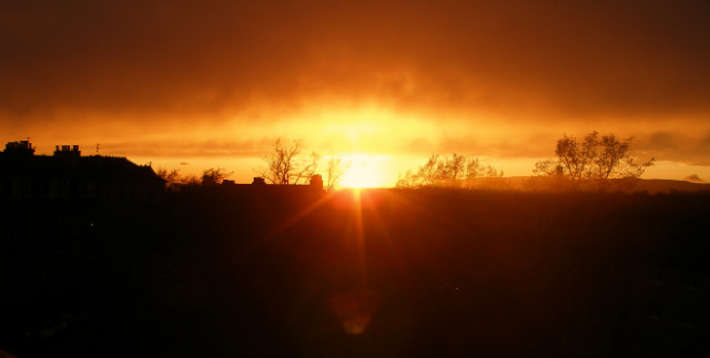 a thousand slowly dying sunsets.