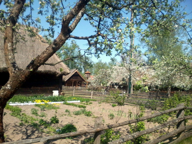 Skansen W Ciechanowcu.