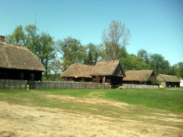 Skansen w Ciechanowcu.