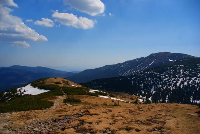 Panoramka na Babia Gre