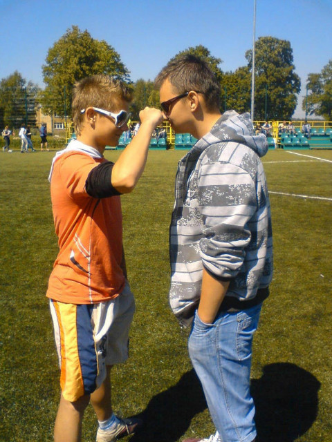 Z Kumplem Na Orliku ;* Ciepo ;)